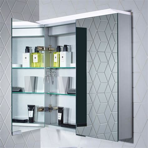 stainless steel illuminated bathroom cabinets|Illuminated Bathroom Cabinet .